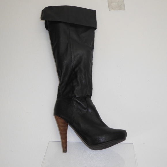 N.Y.L.A. Shoes - NYLA Heeled Knee Boots Size 8.5 #530